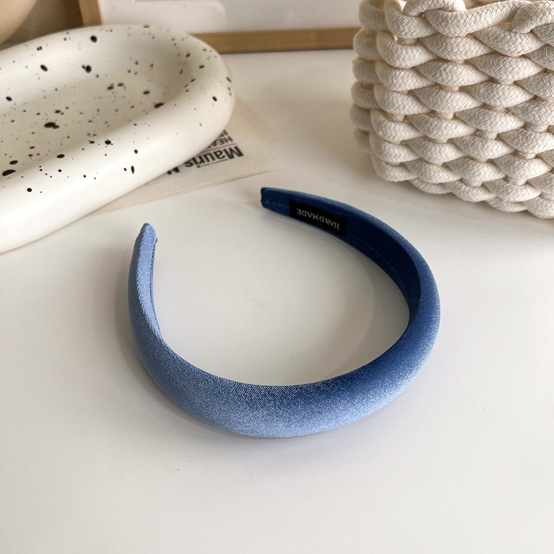 Diadema de Terciopelo Francés Vintage