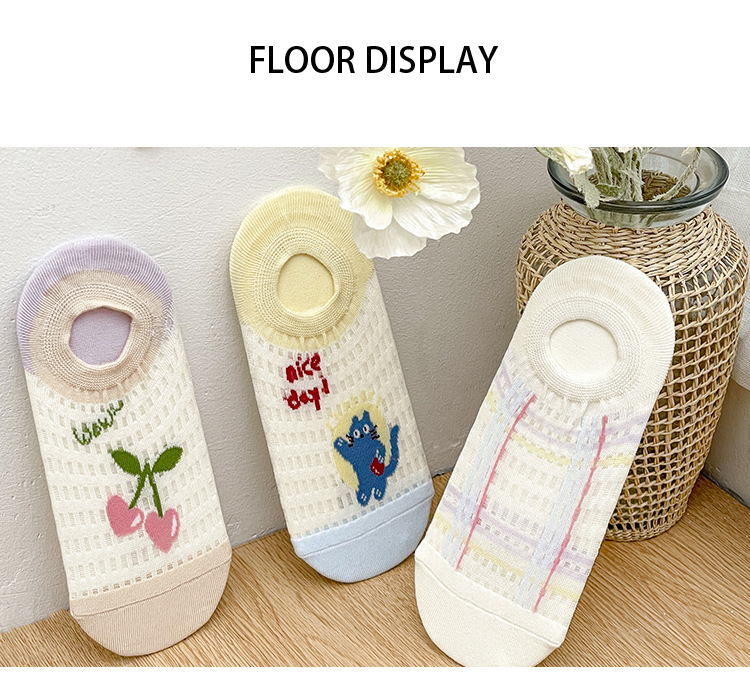 레이스 노쇼 양말 여성용