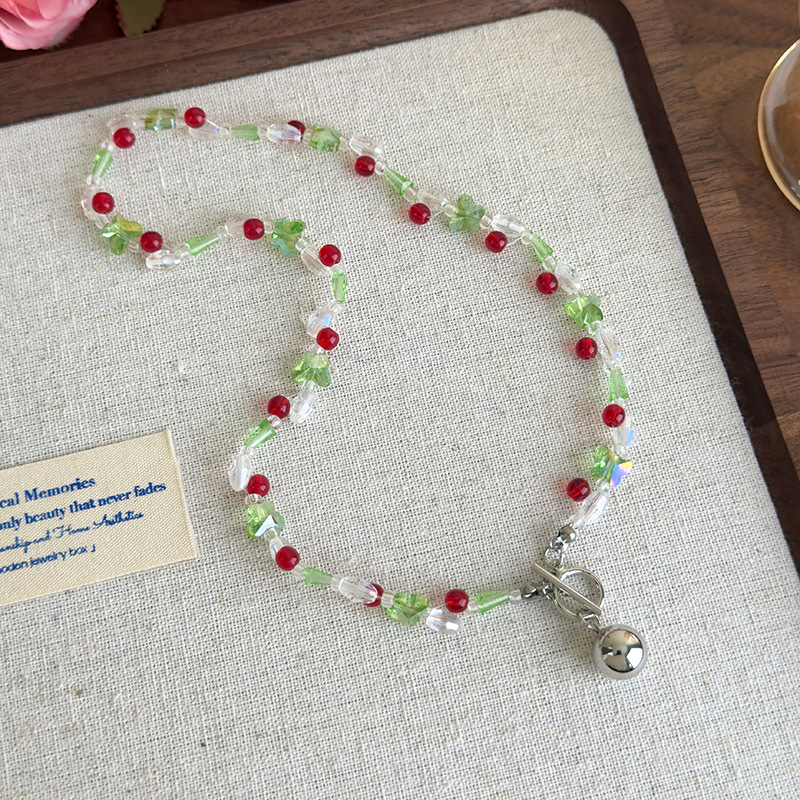 Намисто-чокер з бісером