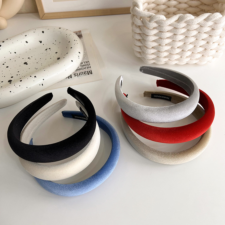 Diadema de Terciopelo Francés Vintage