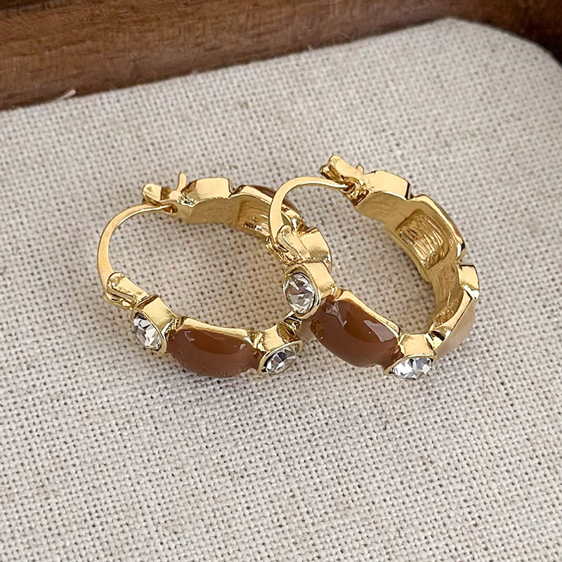 빈티지 미니멀리스트 기하학 드롭 귀걸이