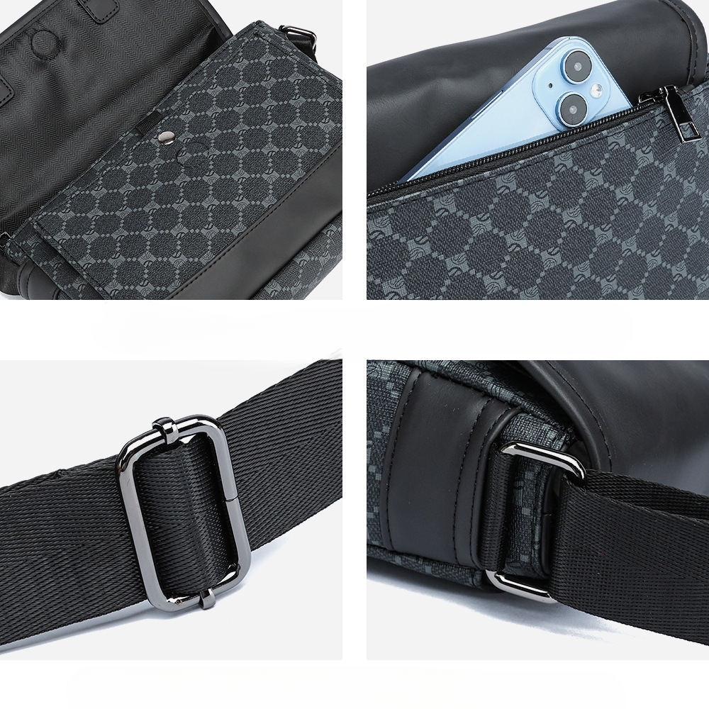 Túi Đeo Chéo Nam Da Mềm