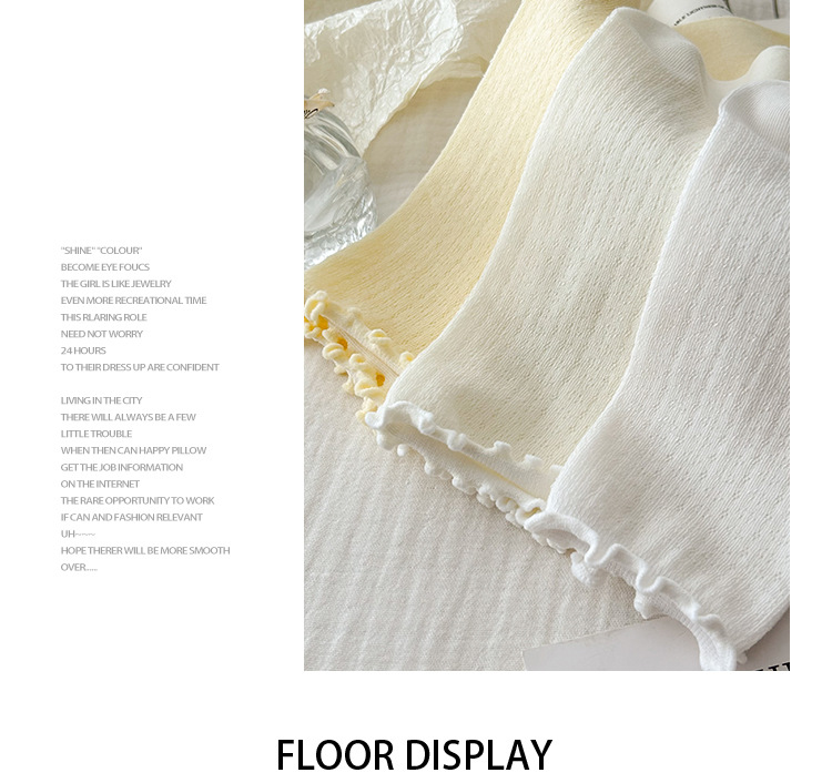 Meias Scrunch de Malha Sem Costura