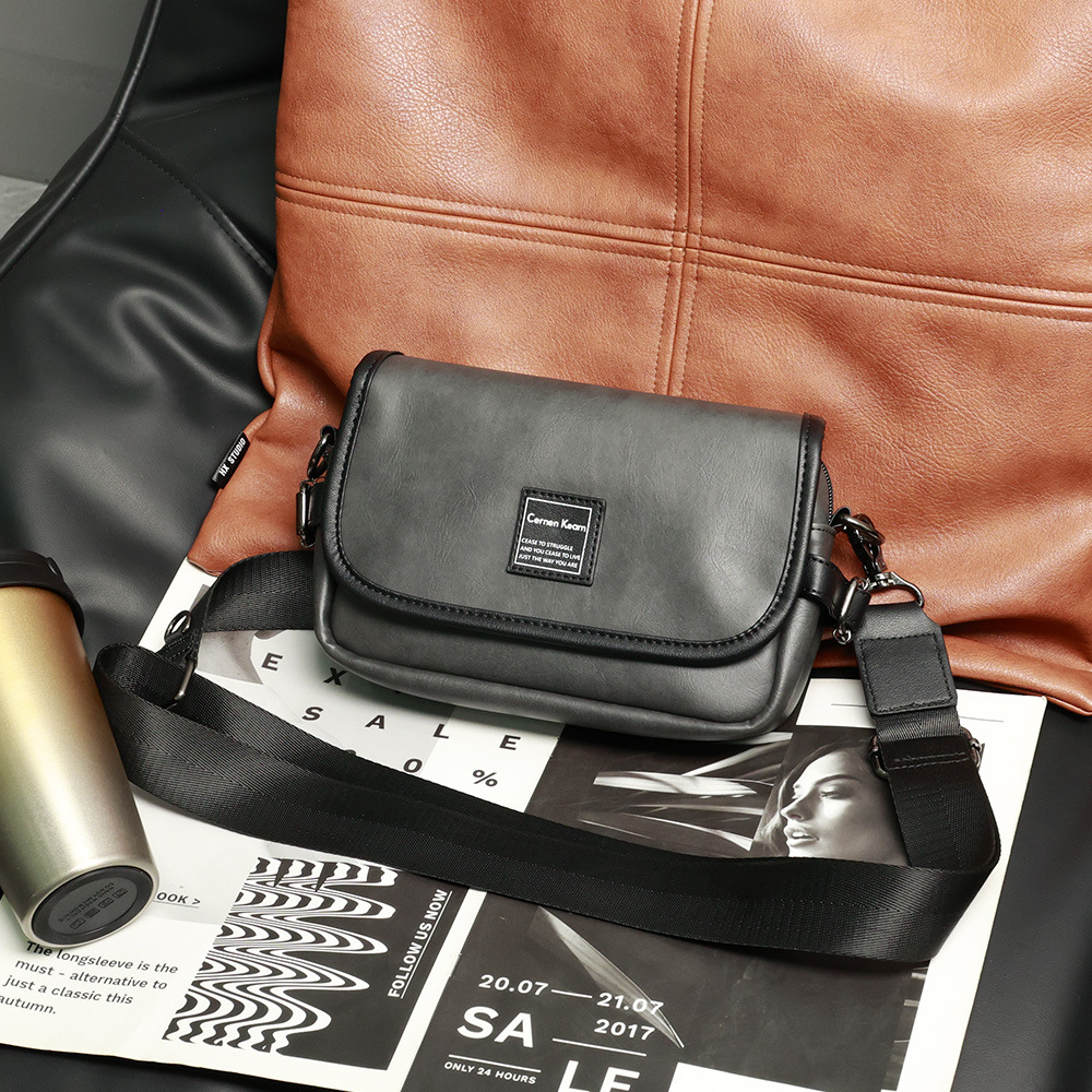 Borsa a Tracolla Uomo Opaca