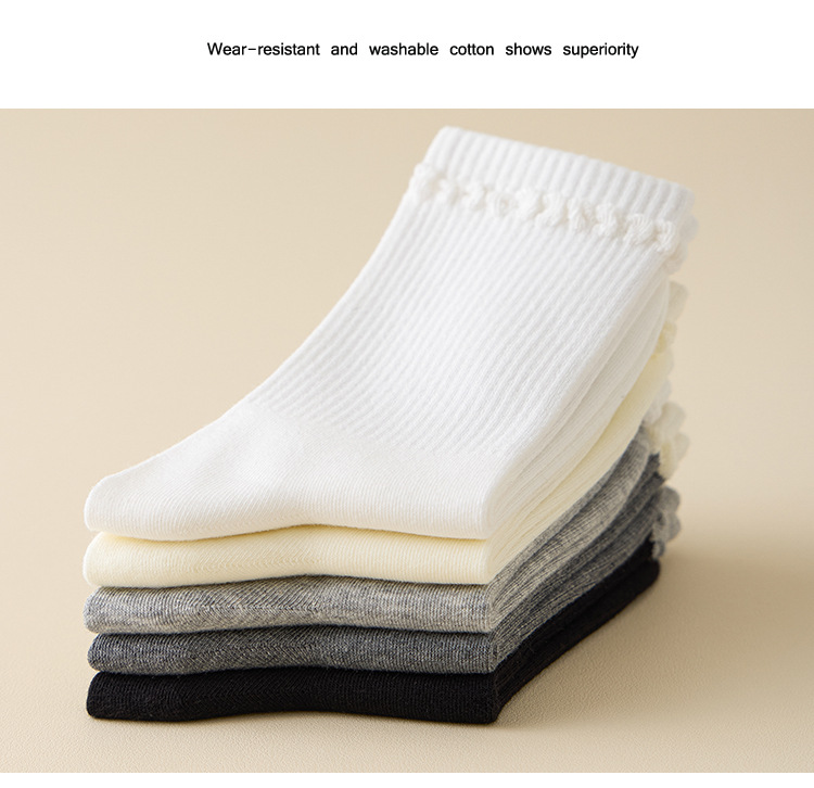 Meias Cano Médio com Barra Bolha