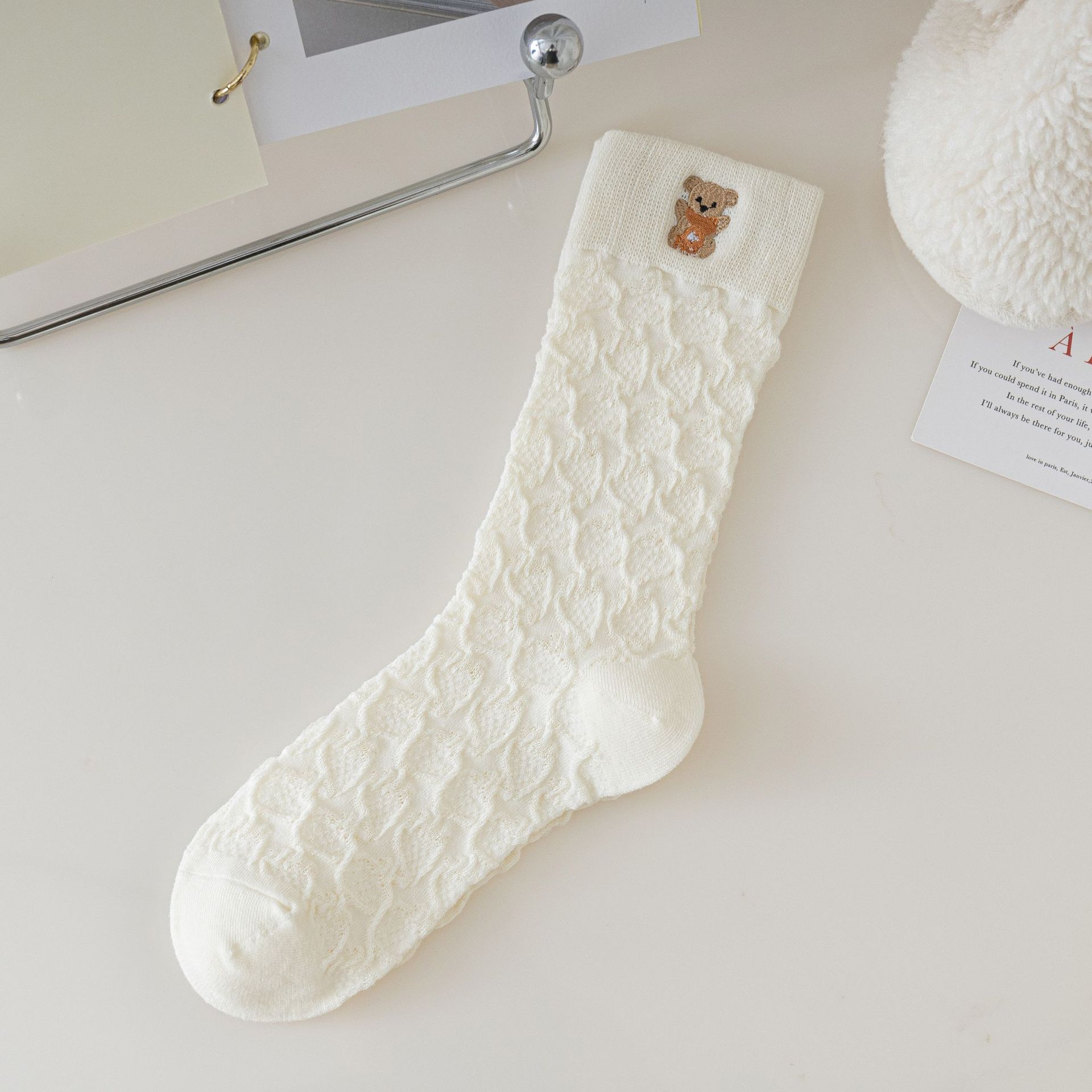 Meias de Algodão Meia Canela