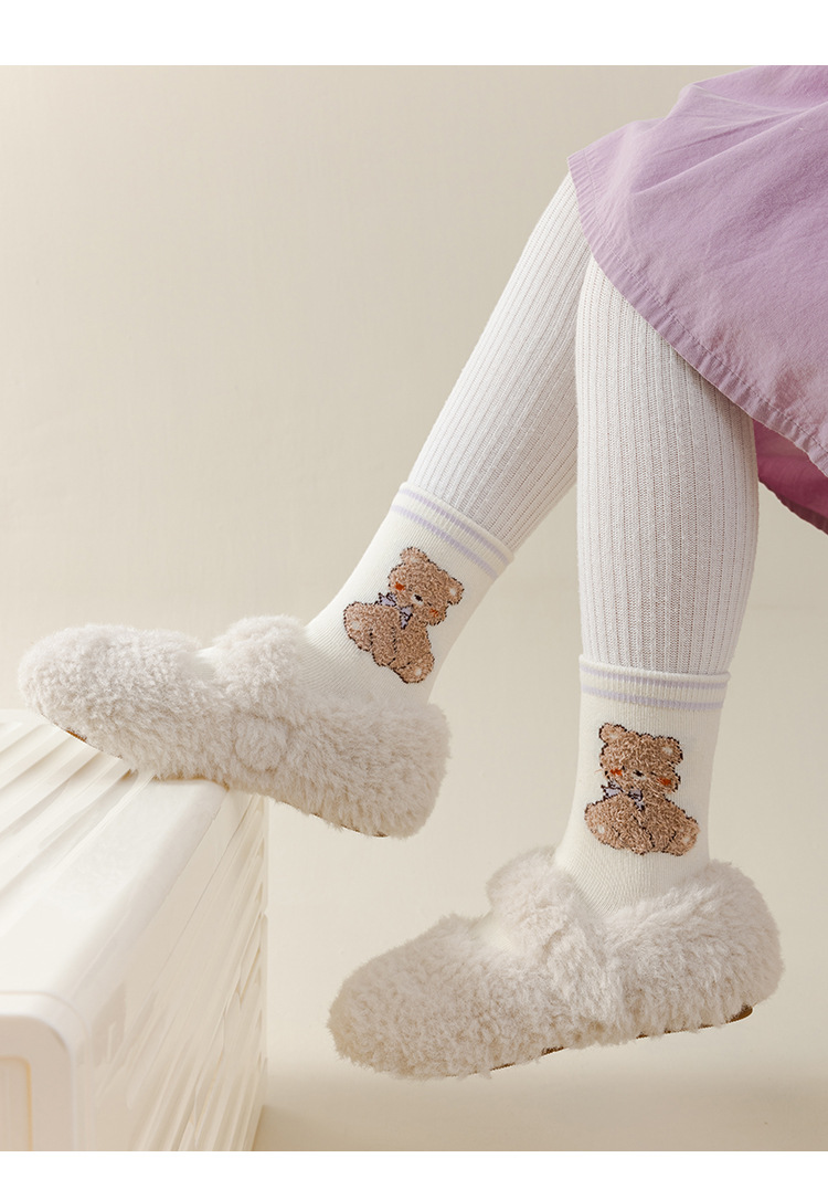 Meias Infantis Urso e Dinossauro