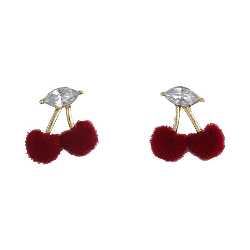 Cherry Stud Earrings