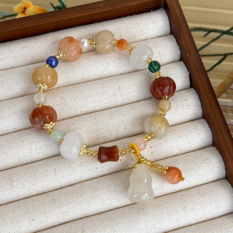 สร้อยข้อมือลูกปัดหลายชั้น