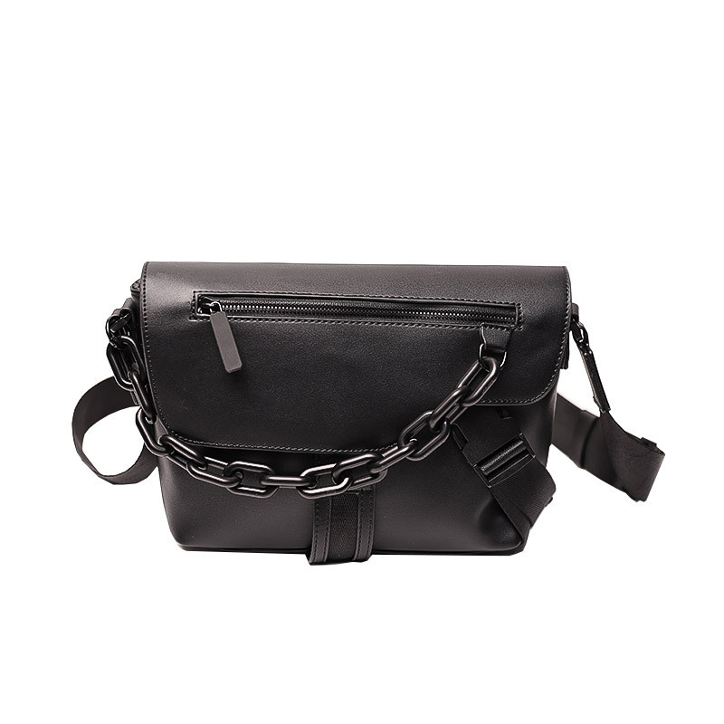 メンズチェック柄クロスボディバッグ