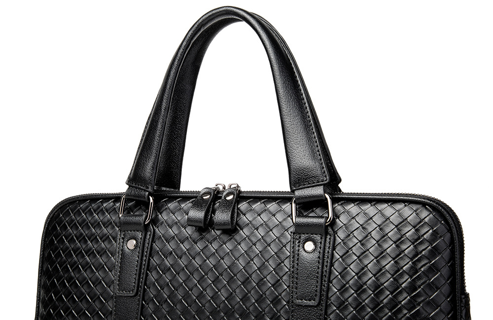 حقيبة أعمال منسوجة وحقيبة رسول