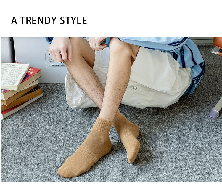 Meias Baixas de Algodão para Homens