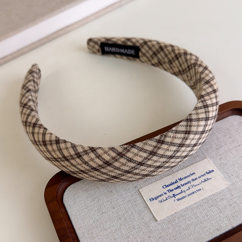 Cinta para el Cabello de Mujer a Cuadros