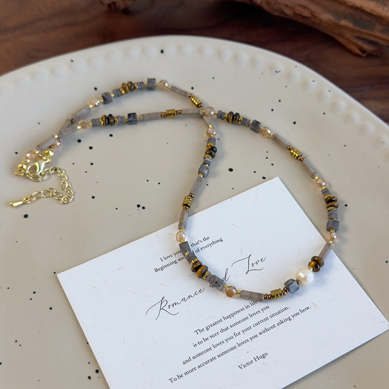 สร้อยคอวินเทจสไตล์ฝรั่งเศส