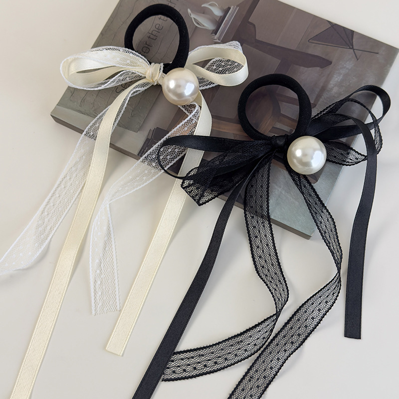 Gumka z Kokardką i Perłami