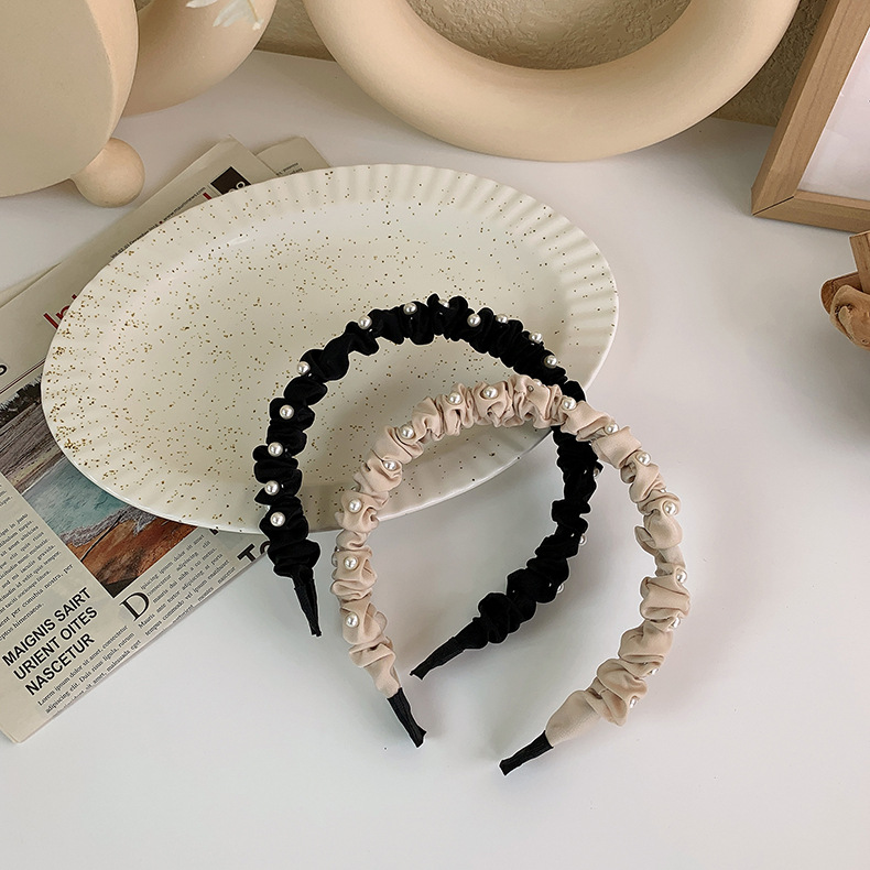 Diadema de Perlas con Volantes