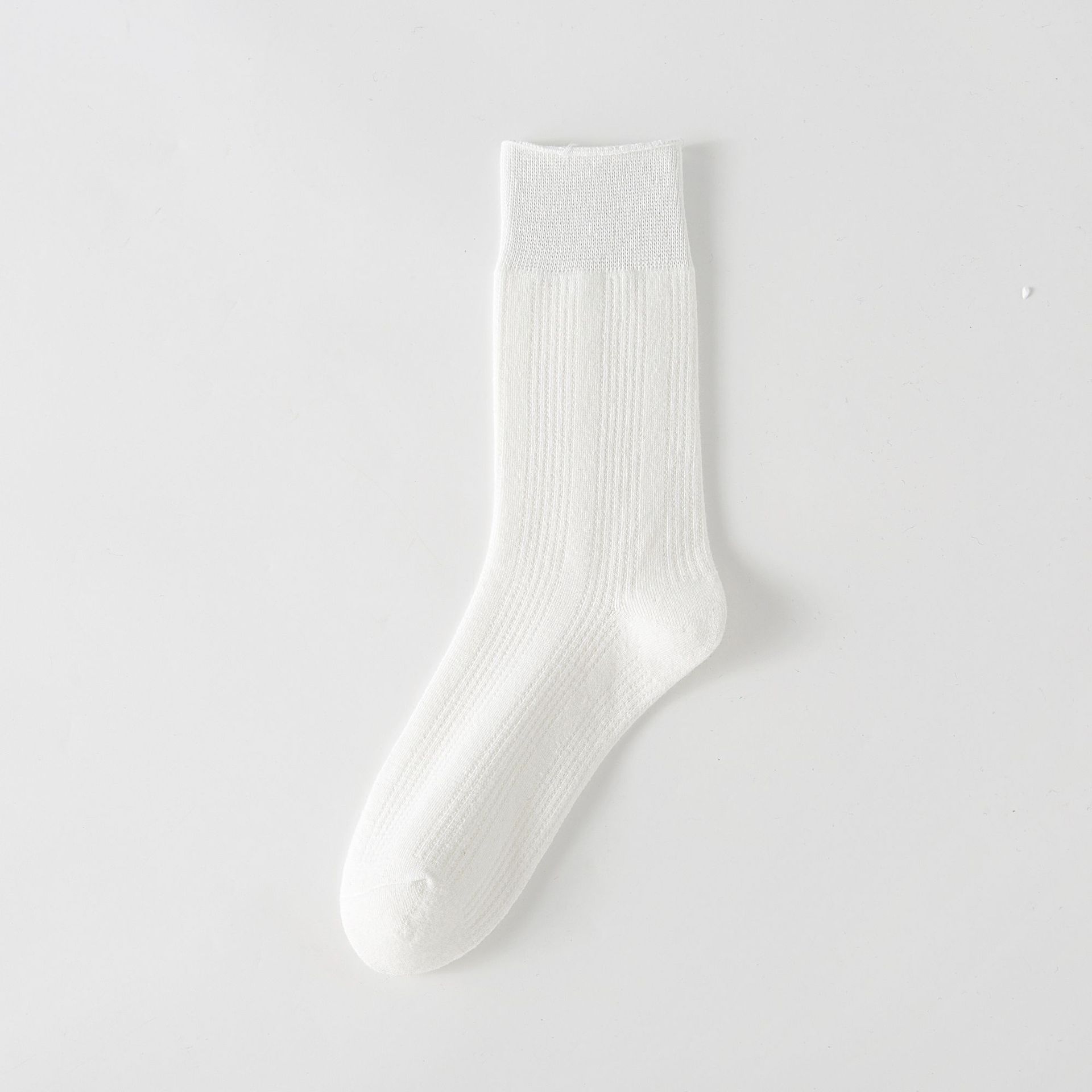 Meias de Algodão com Riscas para Mulher