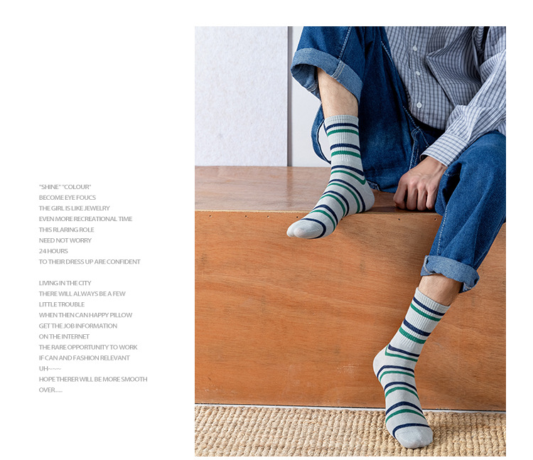 Meias até a panturrilha masculinas