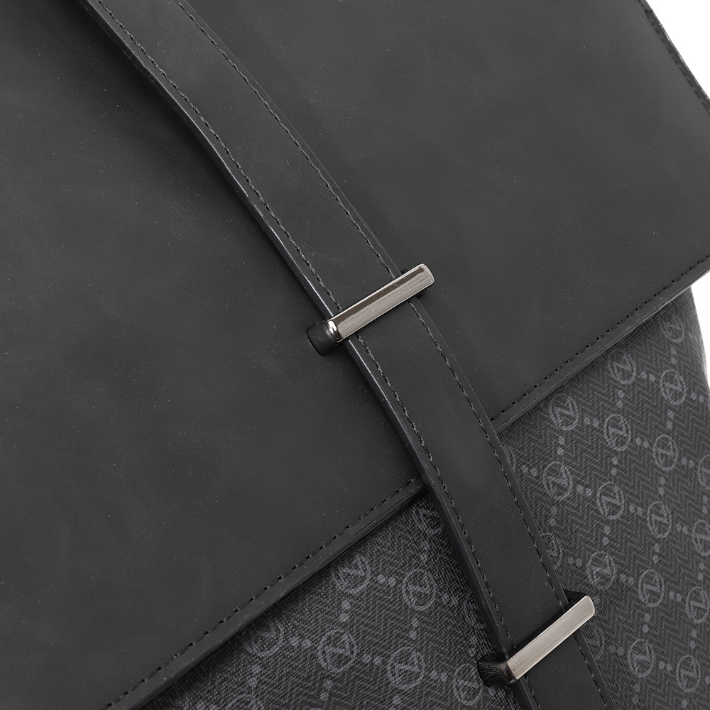 남성 체크 백팩