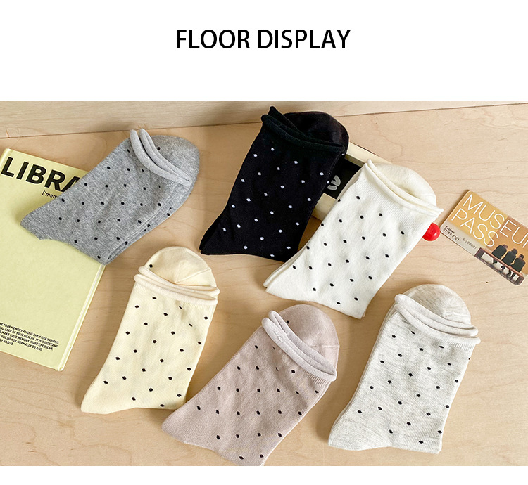 Meias de Bolinhas para Mulher