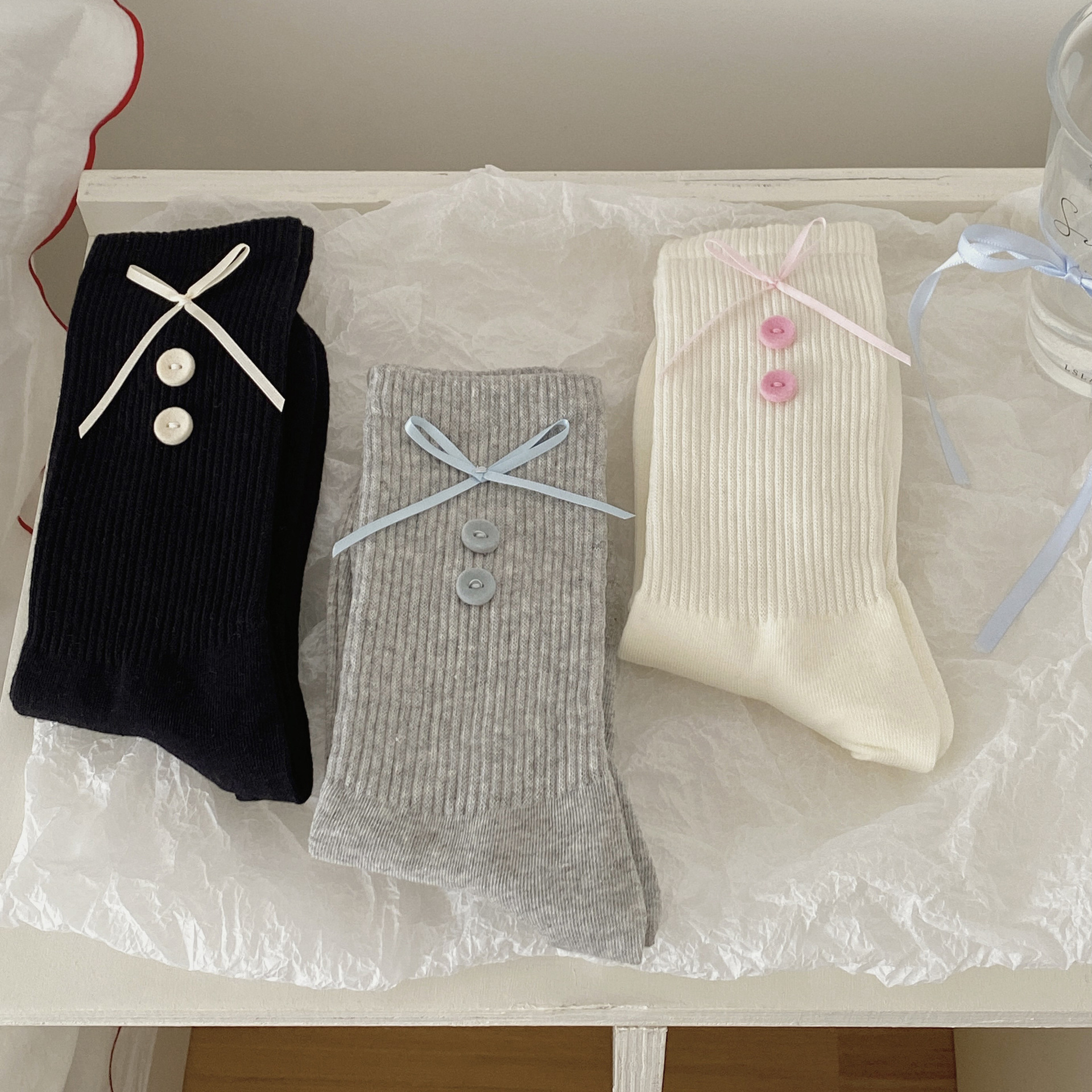 Meias até a panturrilha para mulheres