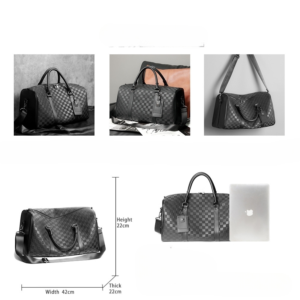 حقيبة سفر رجالية كبيرة السعة