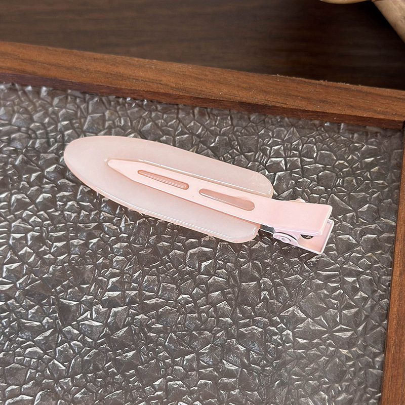 Barrettes Bec de Canard Couleur Gel Mat