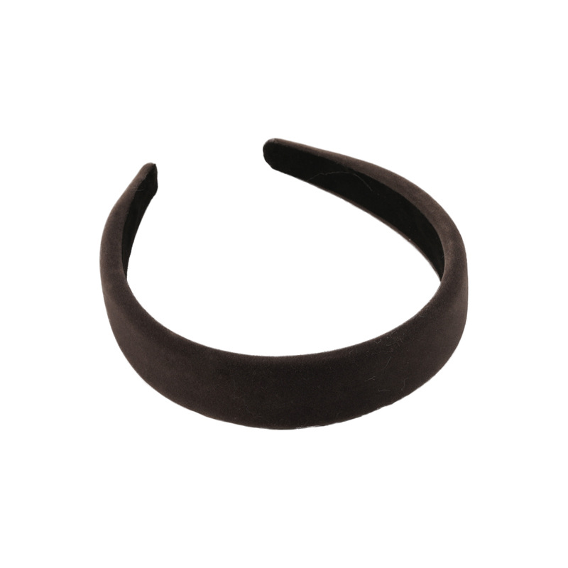 Bandă de Păr Tricotată Gri