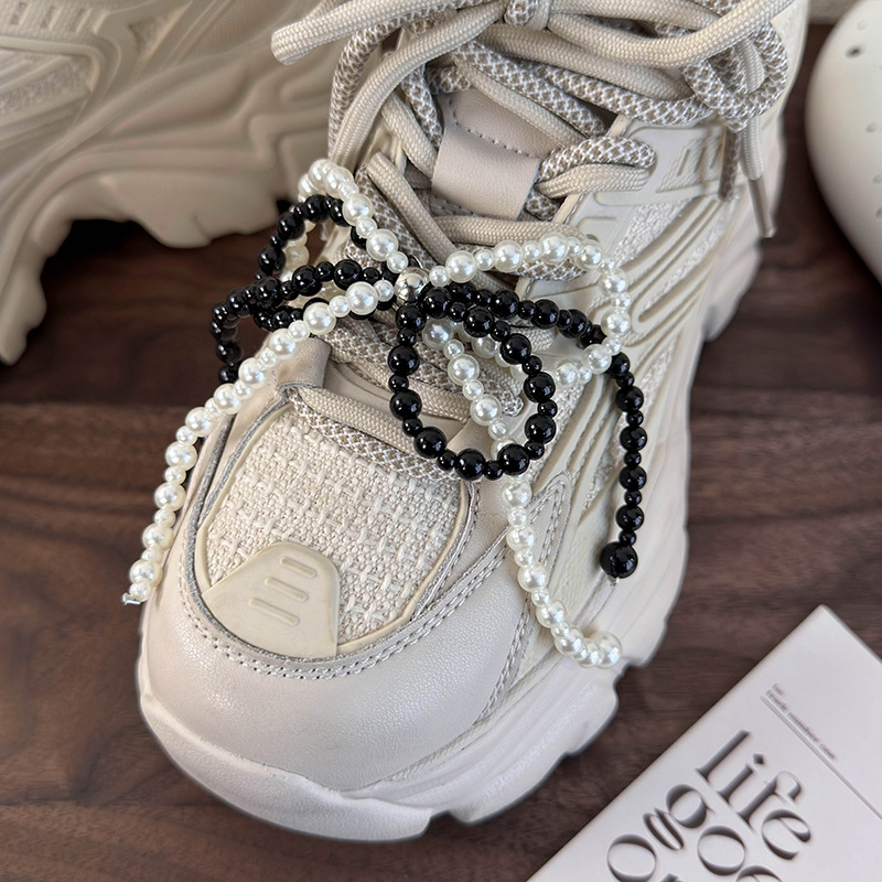 Бант для Обуви с Бусинами