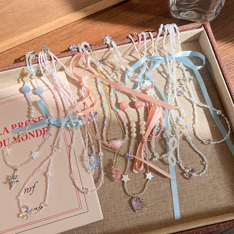 Намисто-чокер з бісером