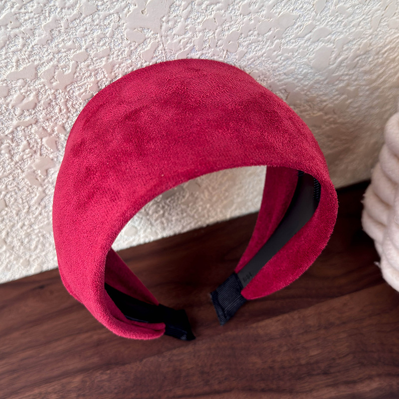 Cinta Ancha para el Cabello de Piel Sintética