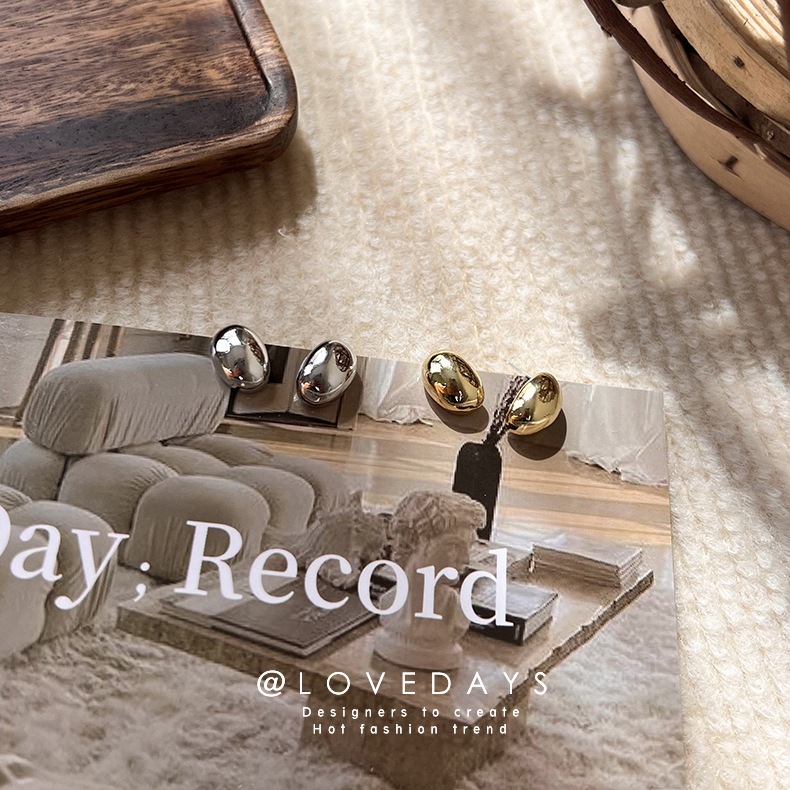 기하학 빈 귀걸이