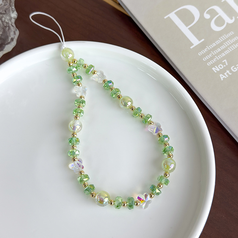 Glass Bead Phone Strap