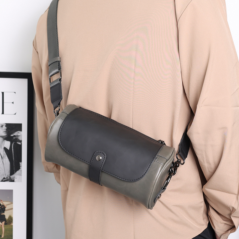 Klassieke Vintage Herren Schoudertas