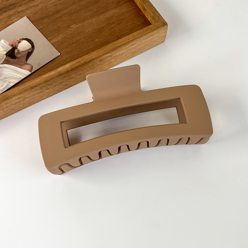 Agrafă Mare Pătrată Mată pentru Păr