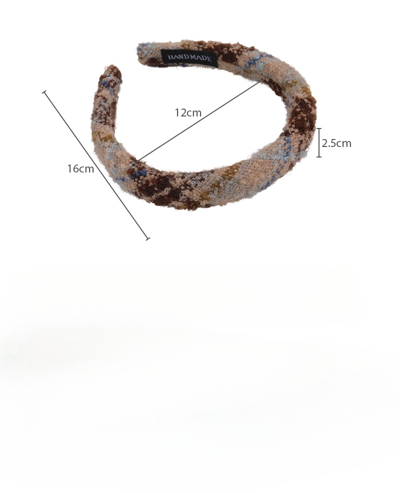 Cinta para el Cabello de Punto de Felpa