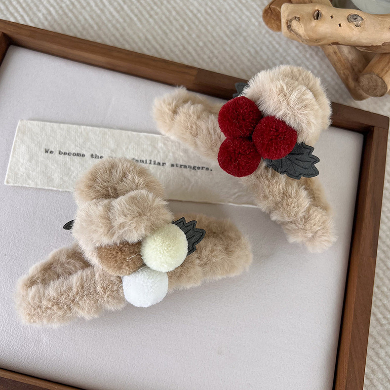 Agrafă pentru Păr Vintage cu Cireșe