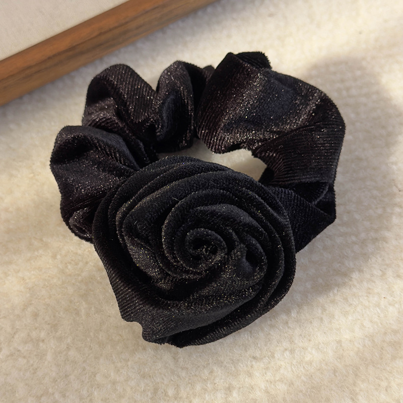 Velvet Rose Scrunchie