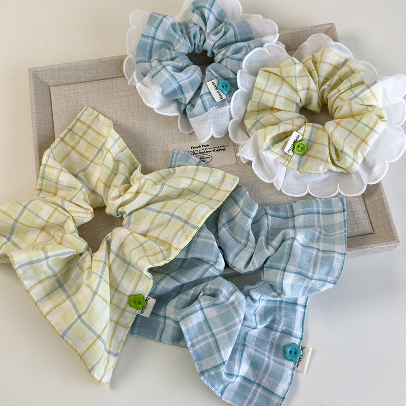 Elegancka Gumka w Kratkę