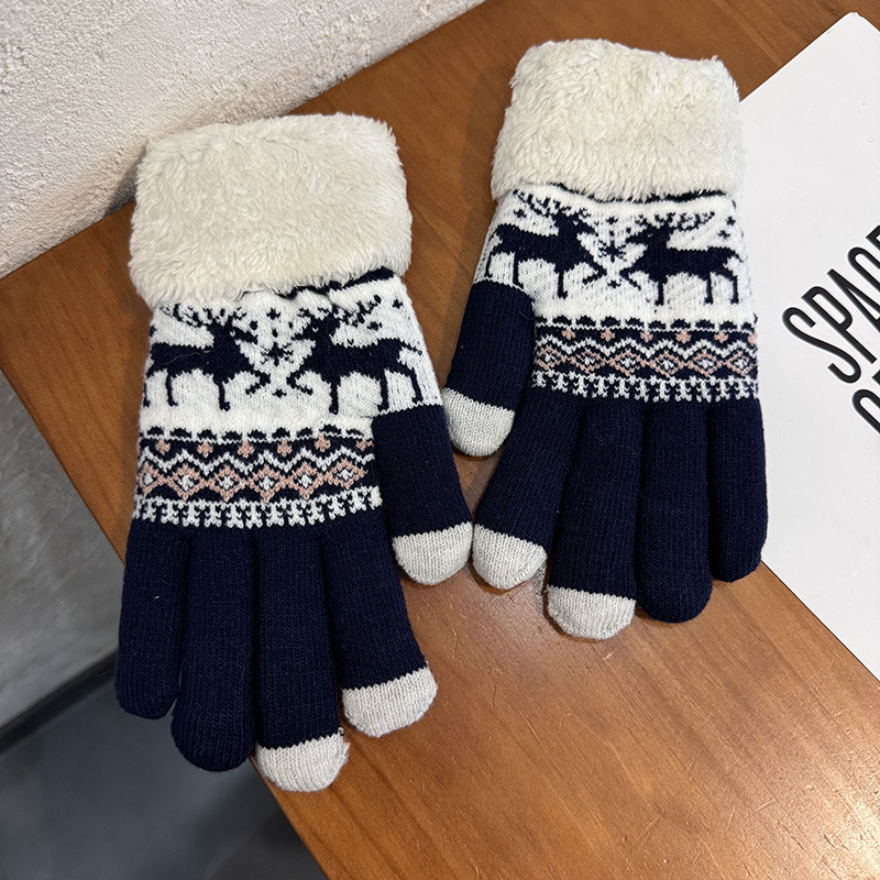 Kadın Örgü Kış Eldiveni