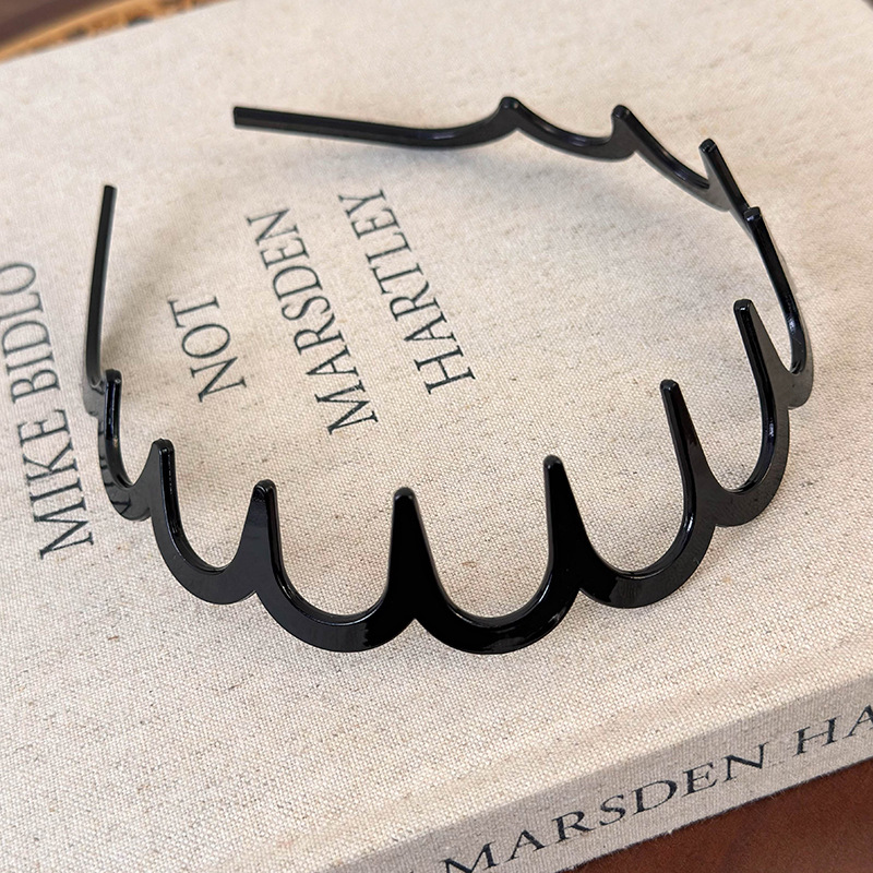 Banda de Păr U în Formă de Undă din Rășină