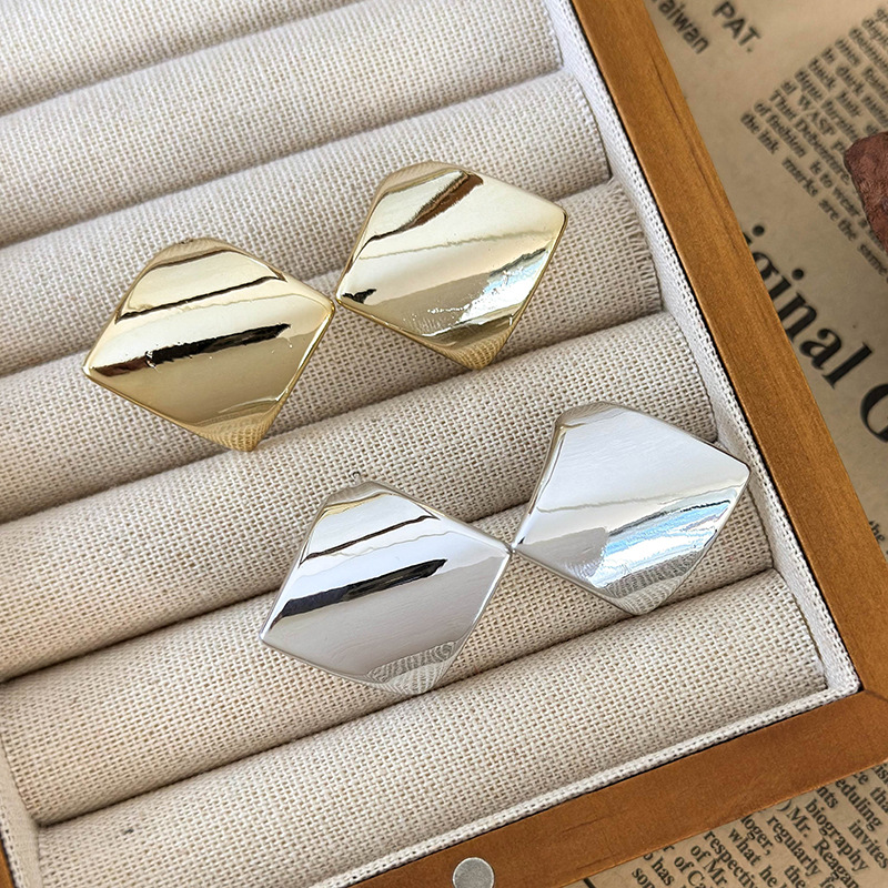 Orecchini Geometrici Rombo e Arco