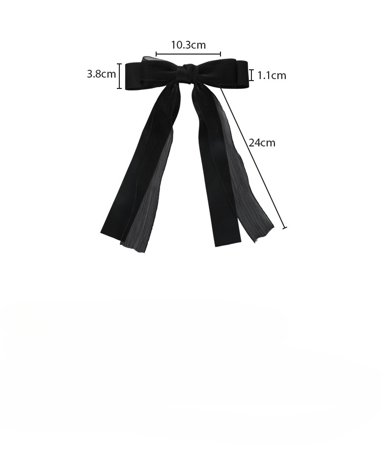 Bow Spring Clip Hair Clip