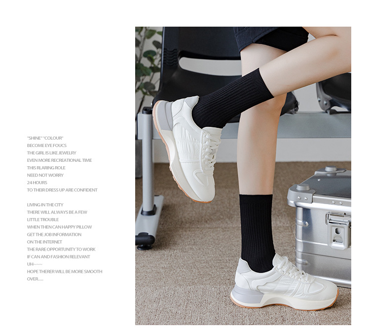 Dámské Bavlněné Stohovatelné Podkolenky