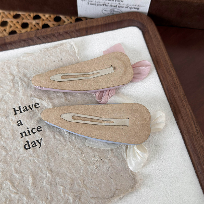 Barrettes à Cheveux avec Nœud