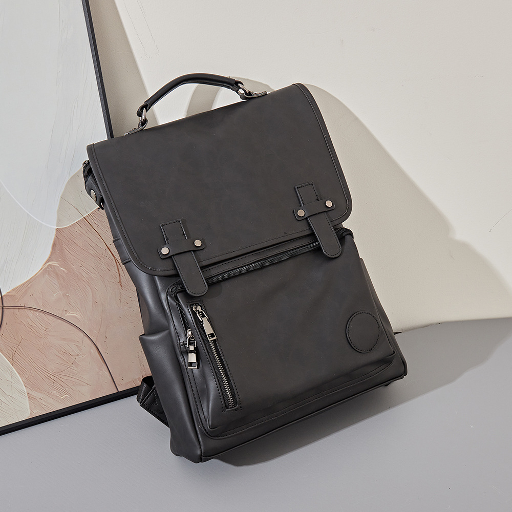 남성 대용량 플랩 백팩