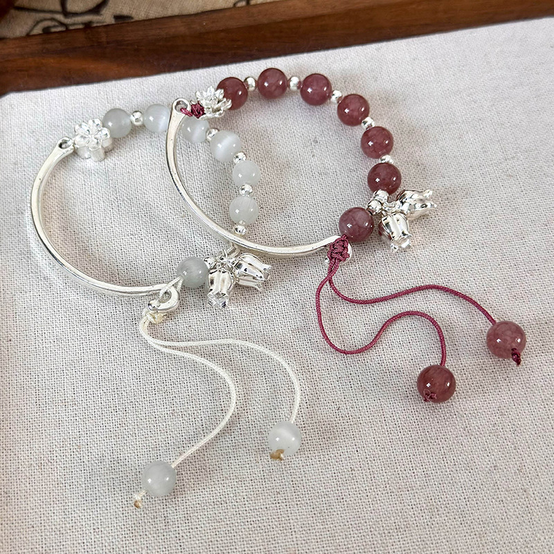 Pół-Bransoletka Kocie Oko