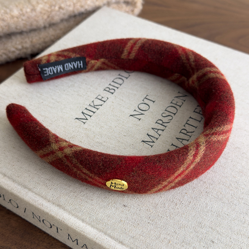 Banda para el Cabello a Cuadros