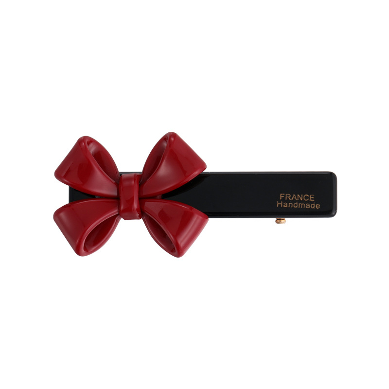 Pinza para Cabello de Acetato con Lazo Vintage