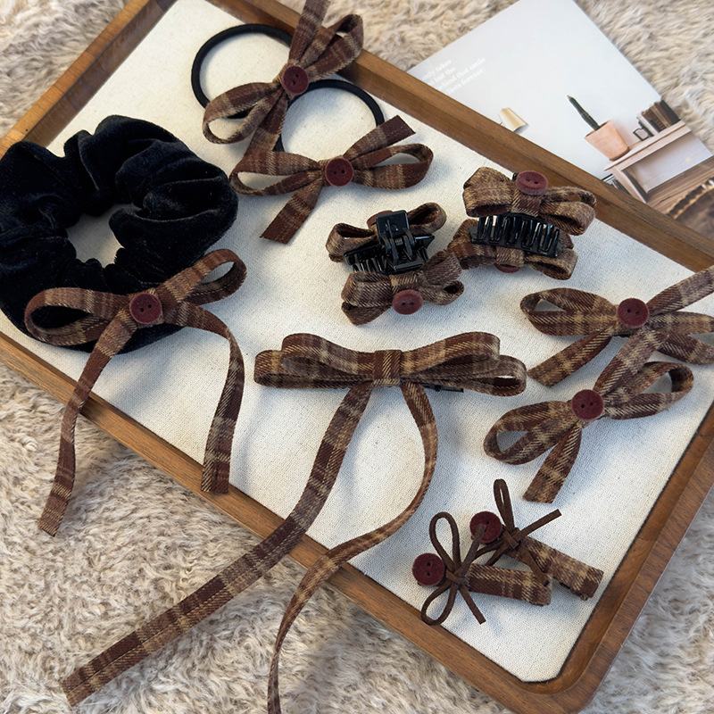 Pinza y Liga para el Pelo con Lazo